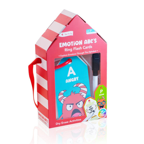 Emotions ABC's - Portable Dry Erase Activities - English Version