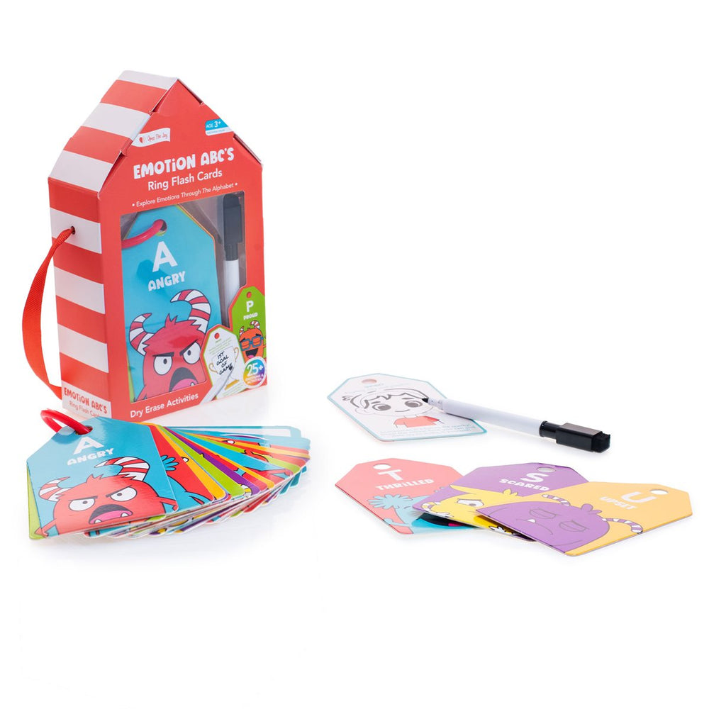 Emotions ABC's - Portable Dry Erase Activities - English Version