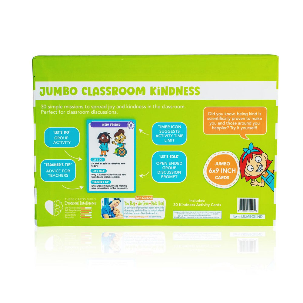 Jumbo Classroom Kindness Cards - English Version