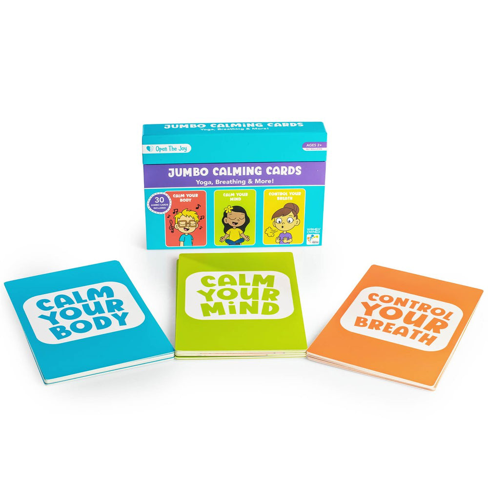 Jumbo Calming Tools Cards - English Version