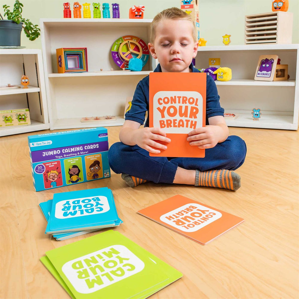 Jumbo Calming Tools Cards - English Version