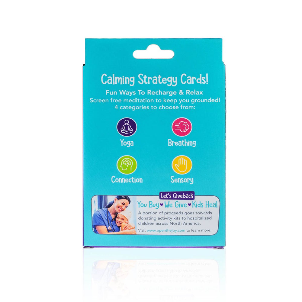 Calming Strategies Cards - English Version