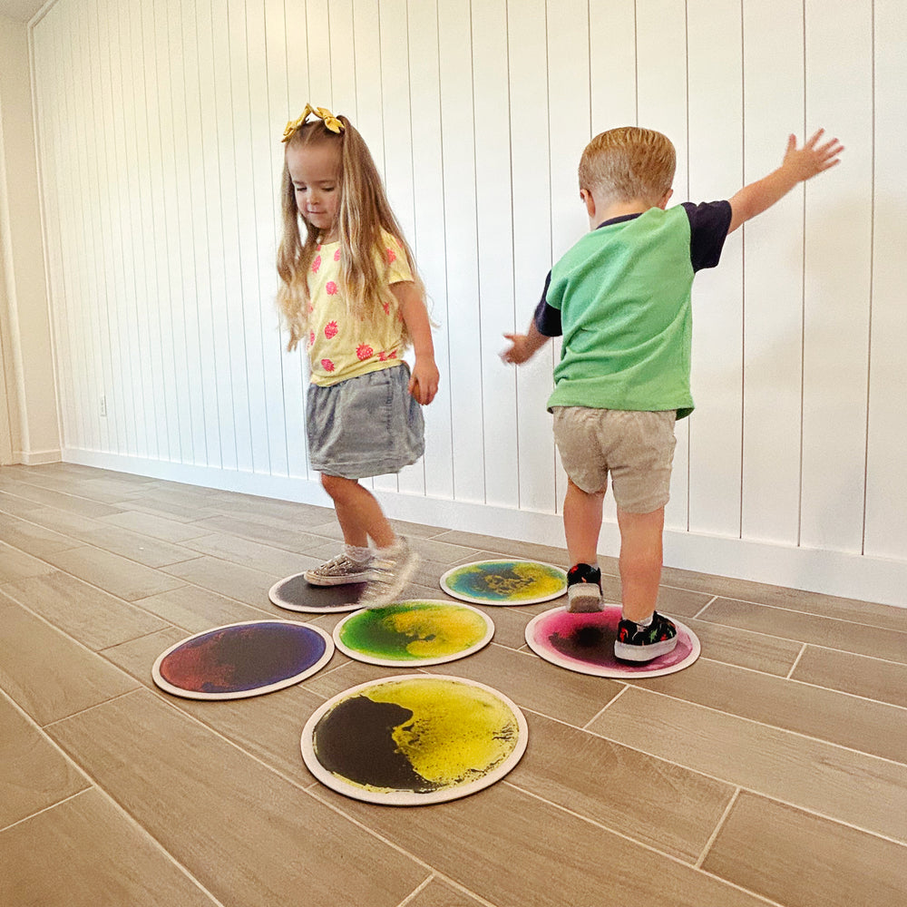 Kore Liquid Floor Tiles - Disc