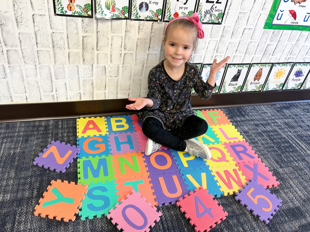 Kore Foam Play Mat - Alphabet and Numbers
