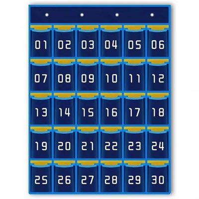 Système de rangement pour cellulaires - 30 pochettes