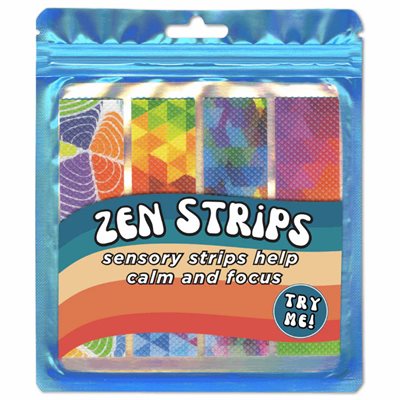 Self-Adhesive Sensory Strips - Bright Colors
