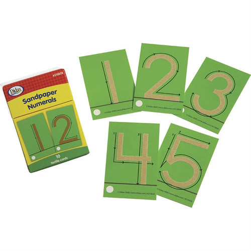 Tactile Sandpaper Numerals
