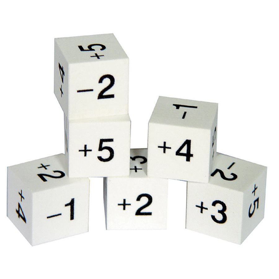 Foam Positive/Negative Dice