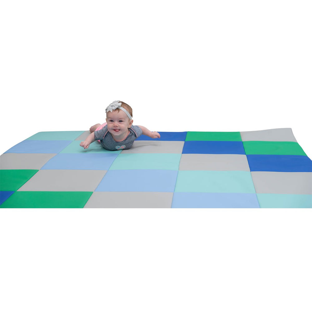 Patchwork Crawly Mat – Tranquility