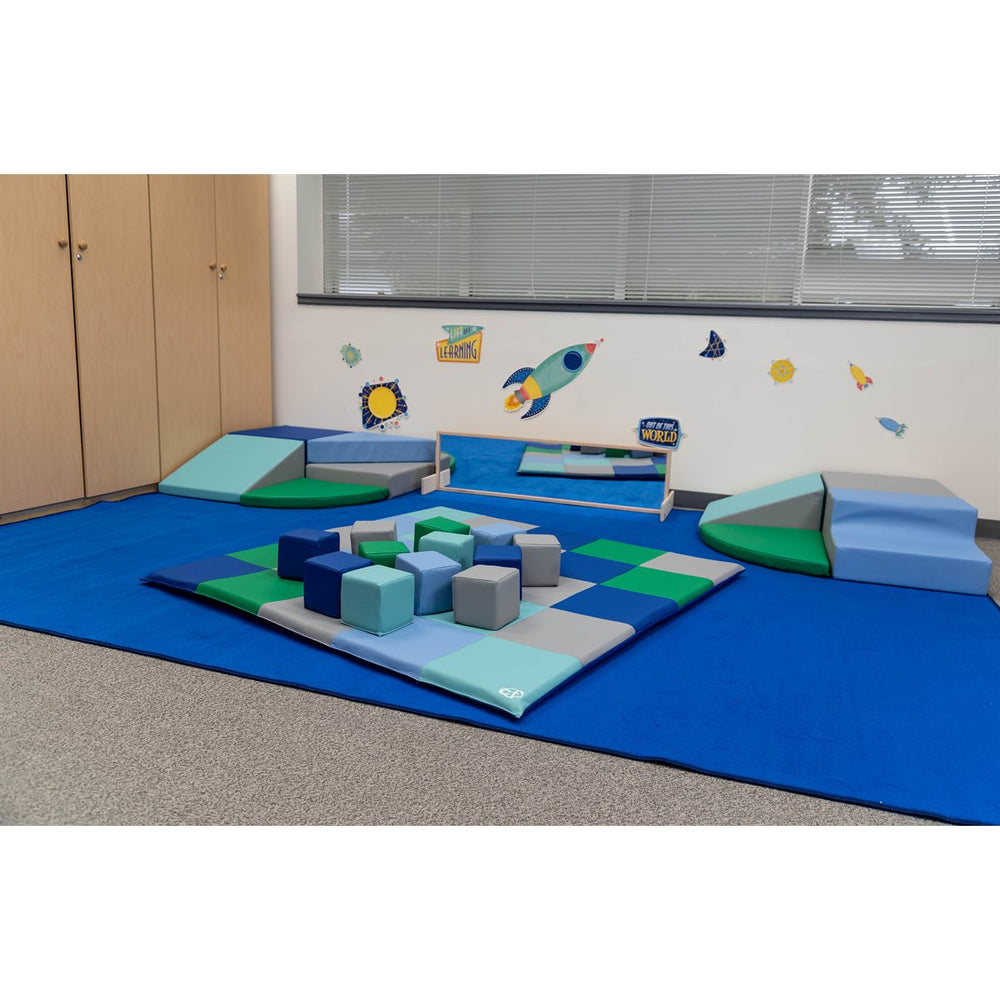 Patchwork Crawly Mat – Tranquility