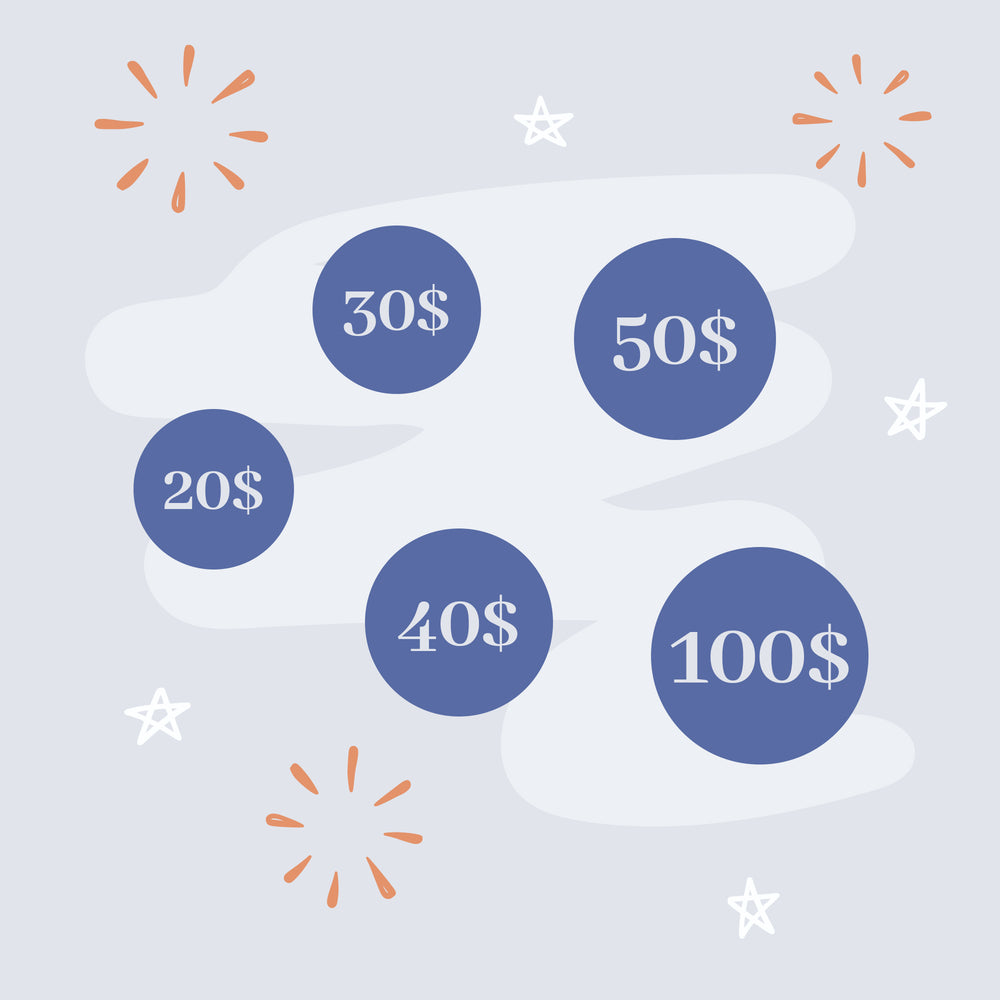 Carte-cadeau physique