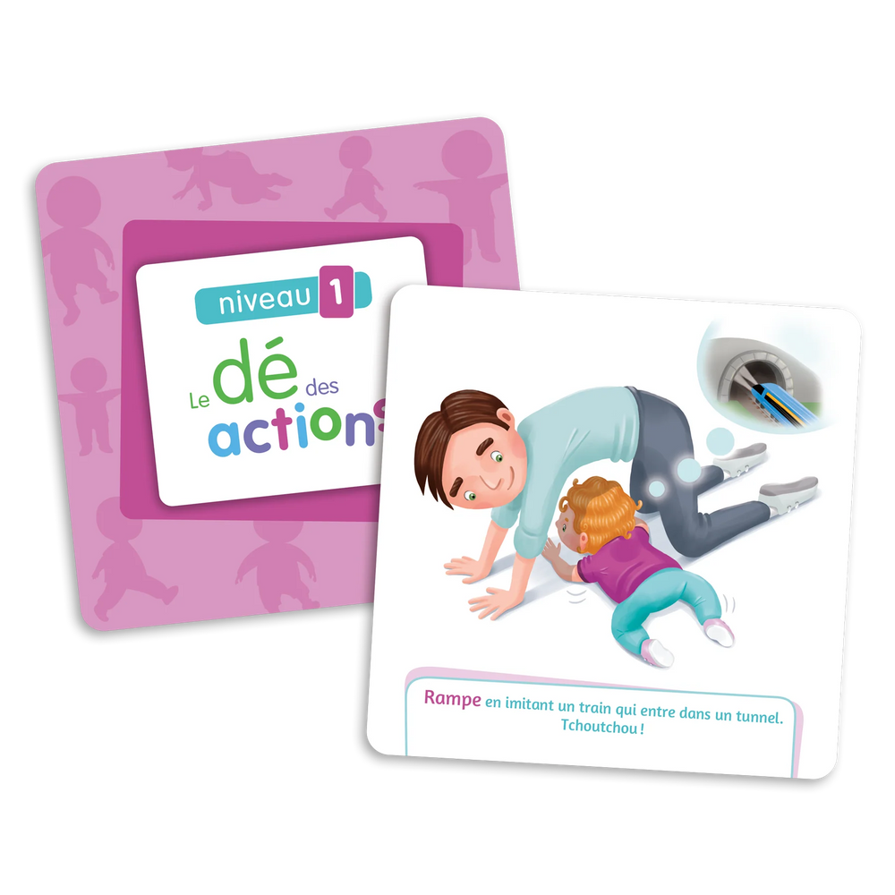 Le dé des actions - Cartes supplémentaires