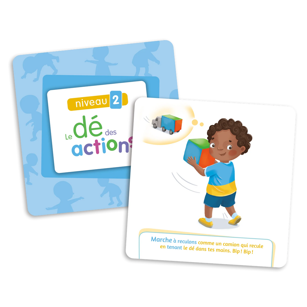 Le dé des actions - Cartes supplémentaires
