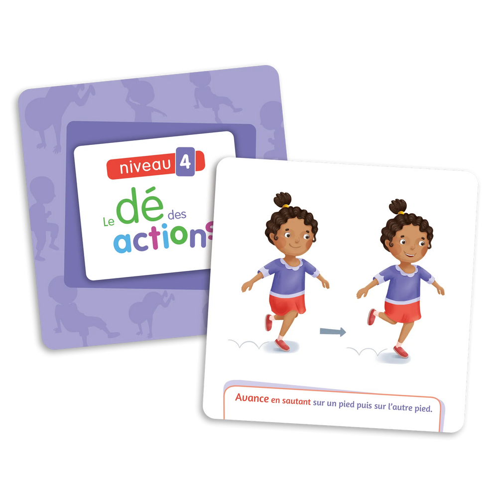 Le dé des actions - Cartes supplémentaires