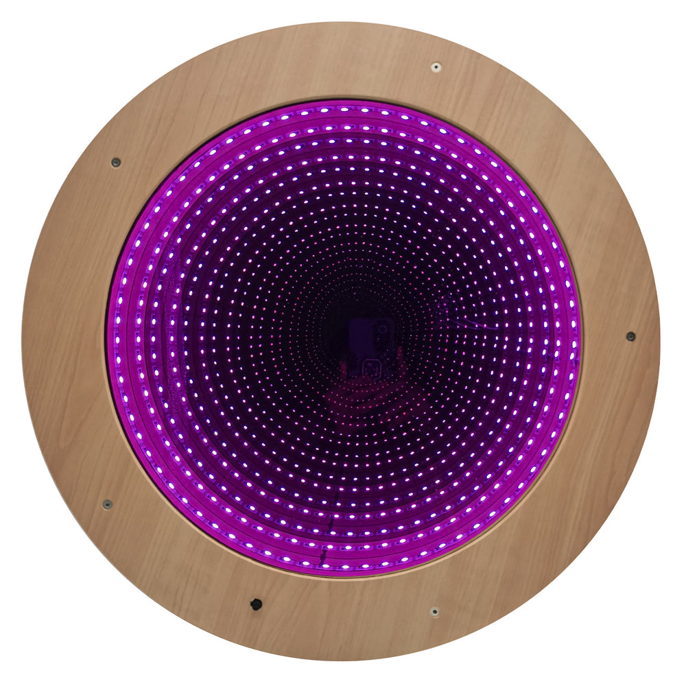 Miroir infini avec télécommande