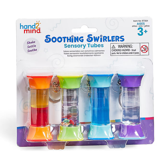 Soothing Swirlers Sensory Tubes – Set of 4