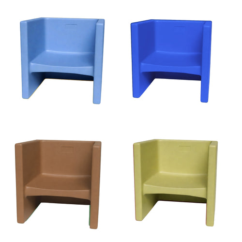 Ensemble de 4 chaises cube