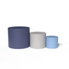 Trio de poufs