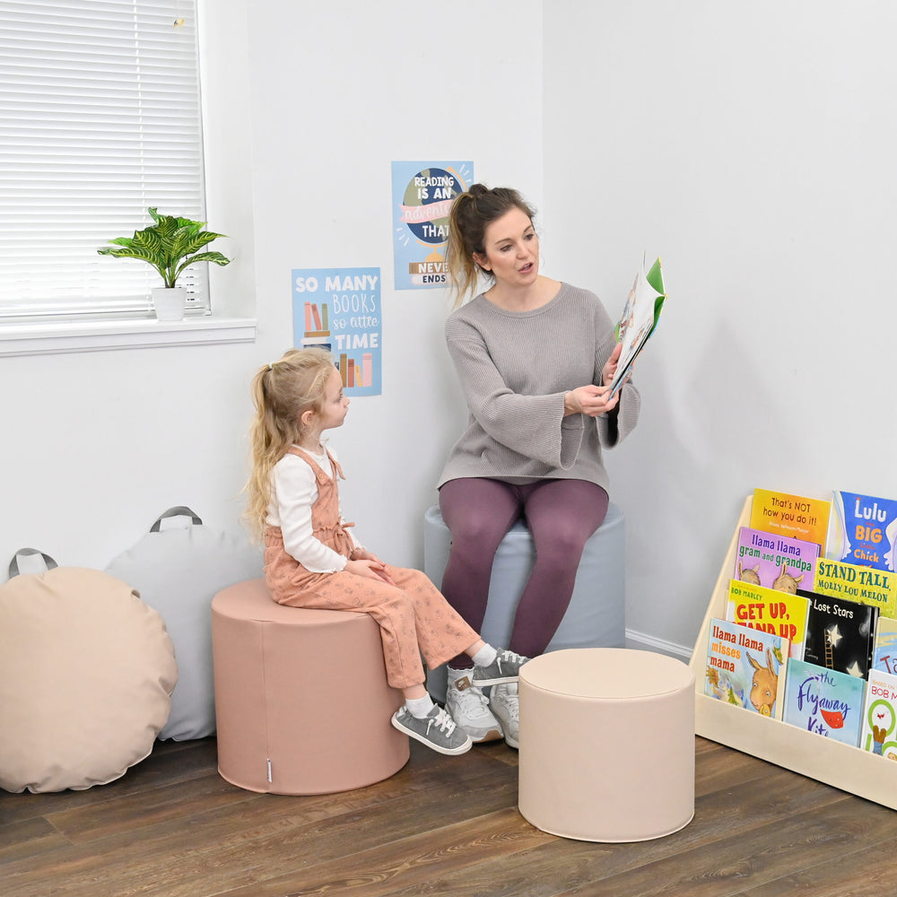 Trio de poufs