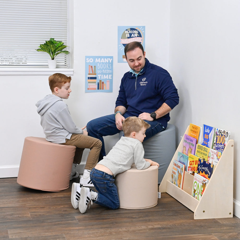Trio de poufs