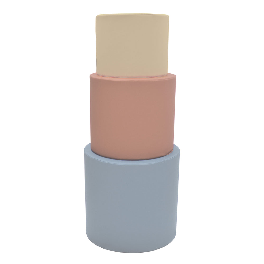 Trio de poufs