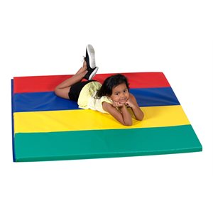 Tapis à plier arc-en-ciel