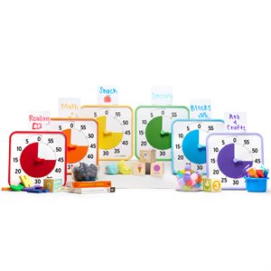 Ensemble de 3 Time Timer Original 8"